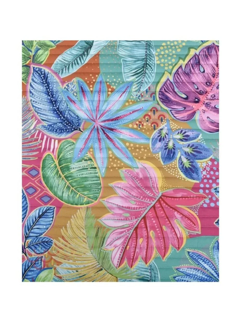 J by J Queen Hanalei Tropical 2 Piece Quilt Set Twin Twin XL $270